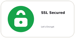 SSL Secured by Let's Encrypt