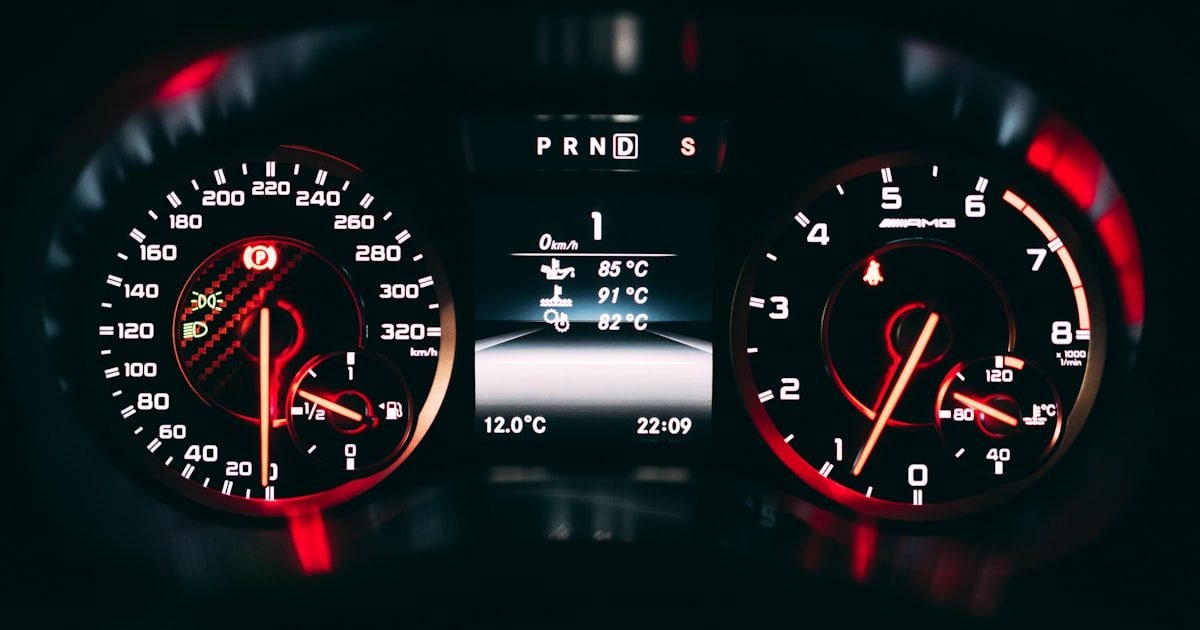 Page speed gauge illustration