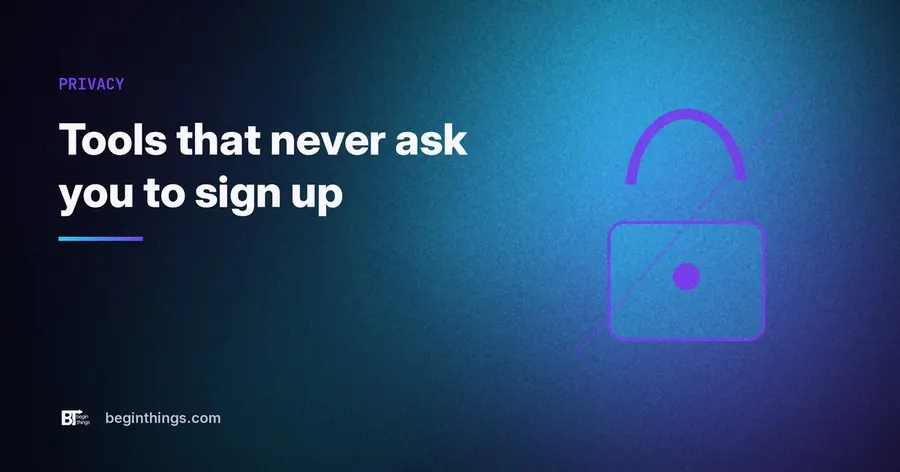 No-login tools: the 2026 flex