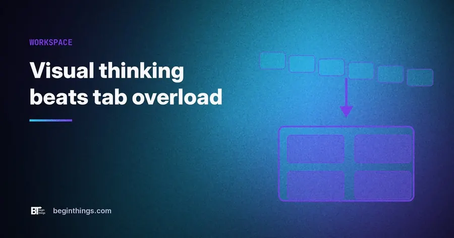 Tab overload vs visual thinking